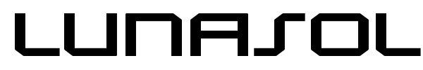Lunasol font preview